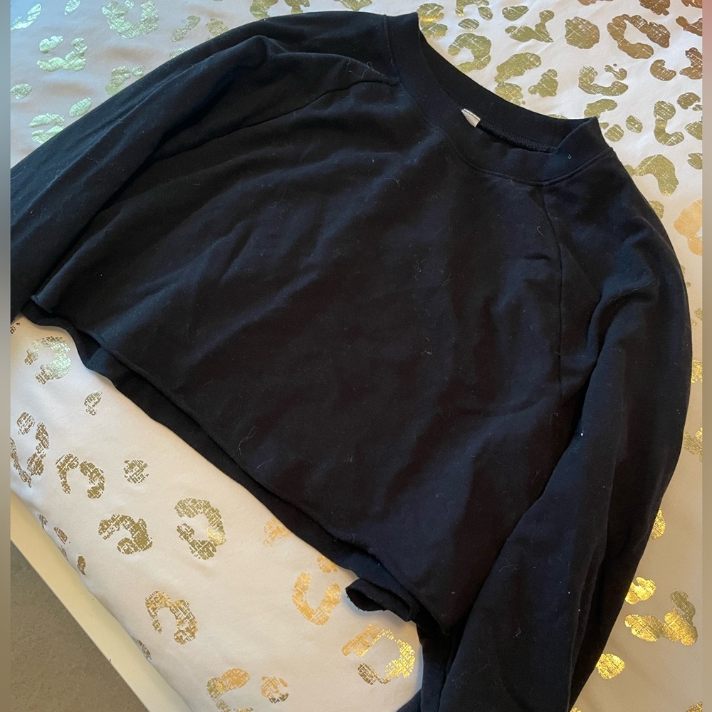 Alo black crop
